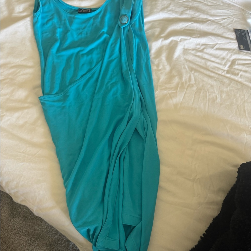 Versace Turquoise Dress